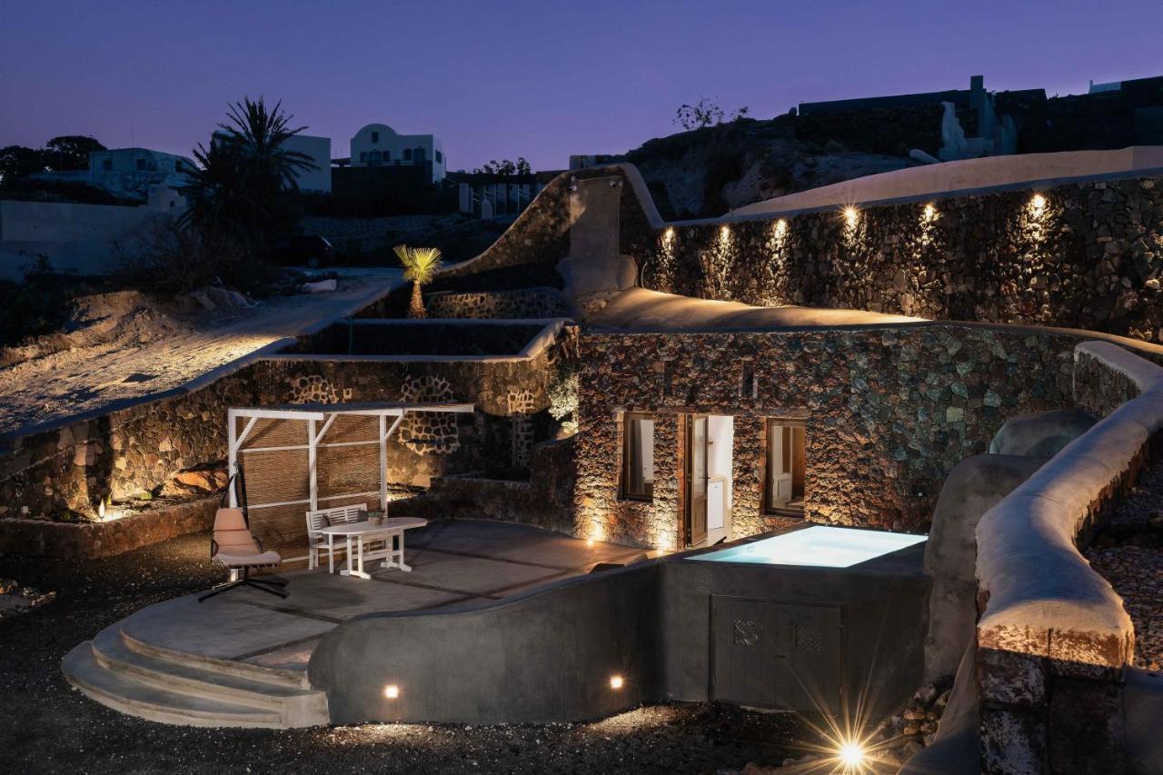 Luxe Efis Home Sea View 4 Villas & 4 Prive Jacuzzi Imerovígli Buitenkant foto