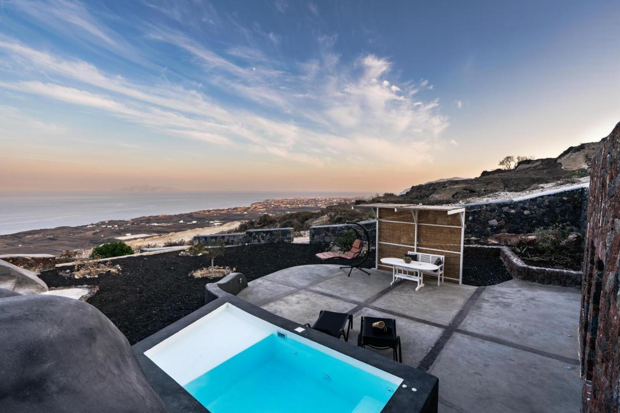 Luxe Efis Home Sea View 4 Villas & 4 Prive Jacuzzi Imerovígli Buitenkant foto
