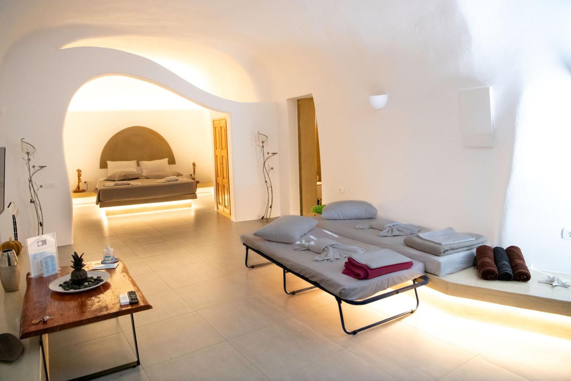 Luxe Efis Home Sea View 4 Villas & 4 Prive Jacuzzi Imerovígli Buitenkant foto