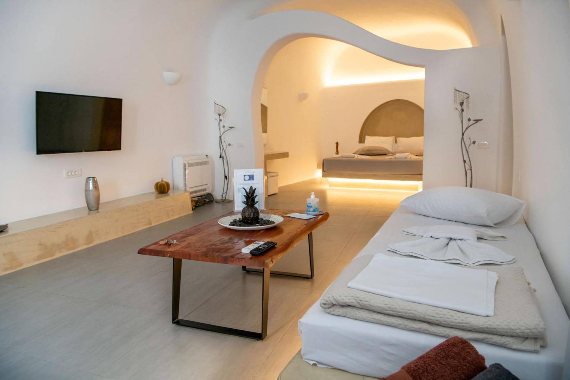 Luxe Efis Home Sea View 4 Villas & 4 Prive Jacuzzi Imerovígli Buitenkant foto