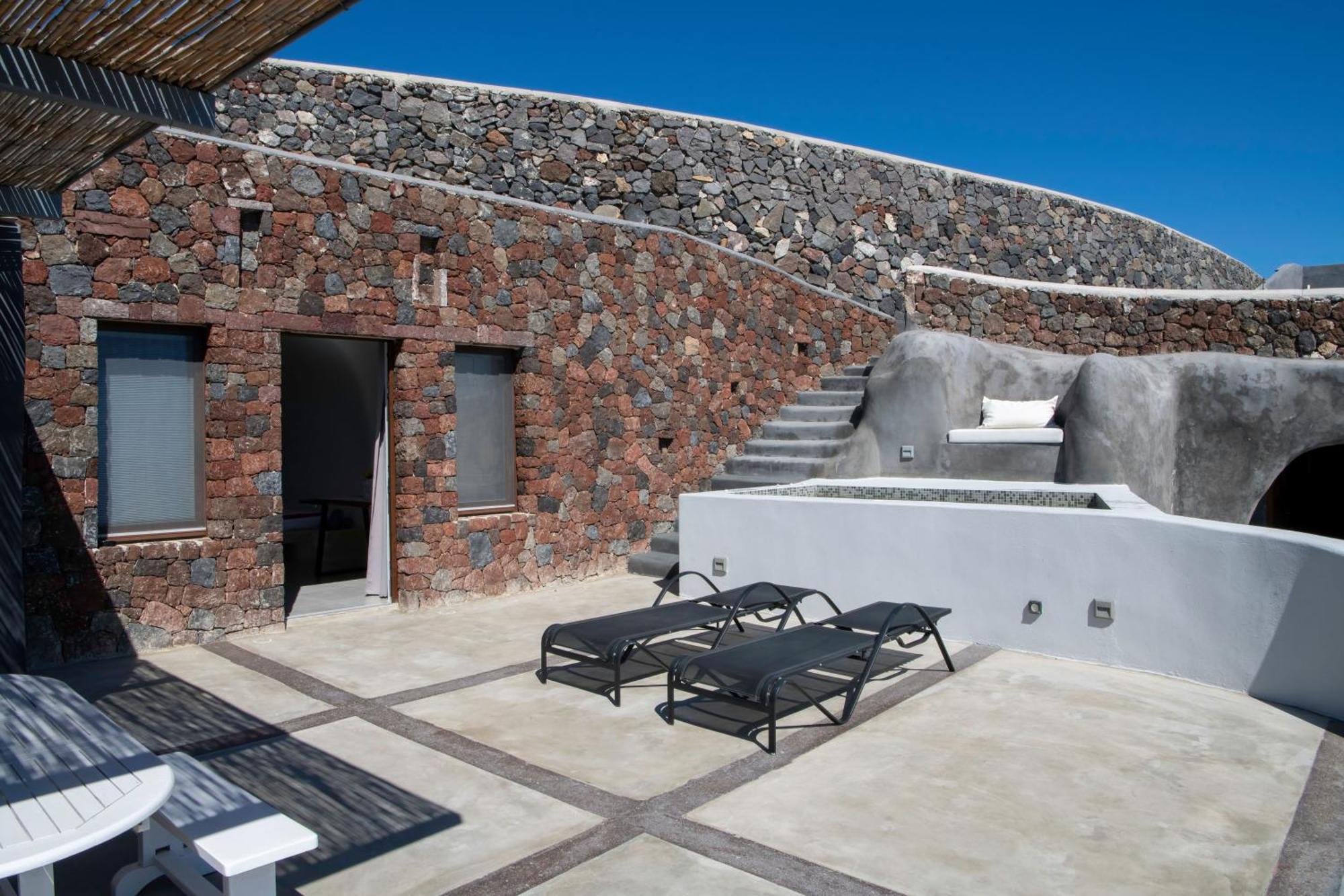 Luxe Efis Home Sea View 4 Villas & 4 Prive Jacuzzi Imerovígli Buitenkant foto