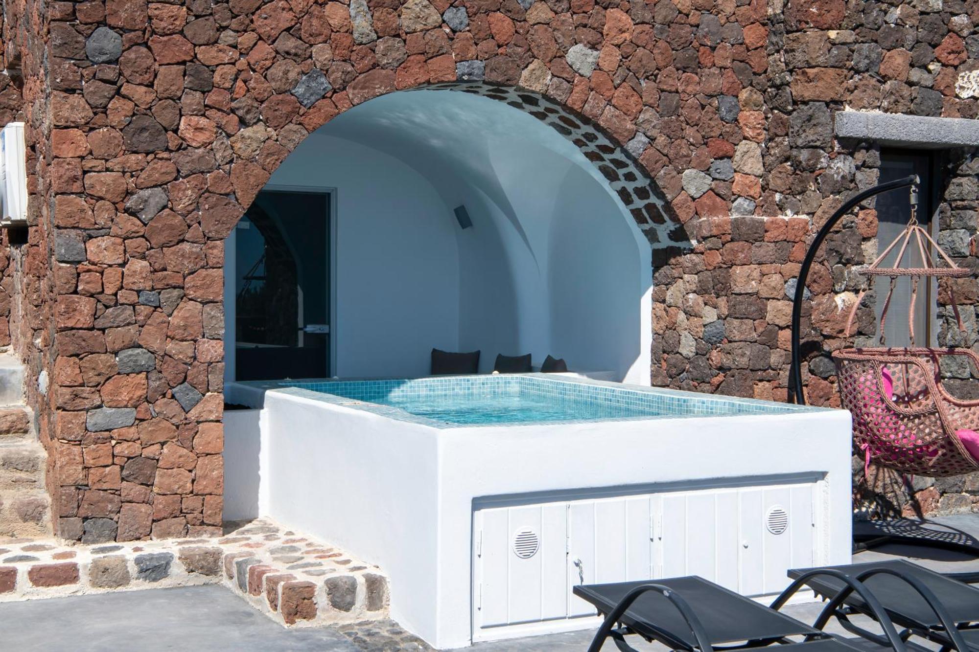 Luxe Efis Home Sea View 4 Villas & 4 Prive Jacuzzi Imerovígli Buitenkant foto